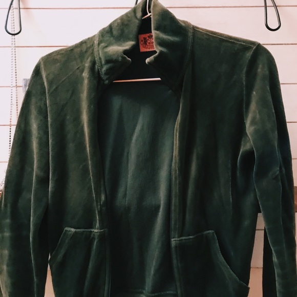 Juicy Couture Evergreen Collar Hoodie - Picture 1 of 2